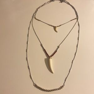 Detachable 3 Strand Lucky Brand Necklace